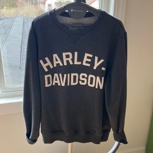 Gray Harley Davidson Sweatshirt